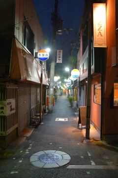 大阪街头夜景