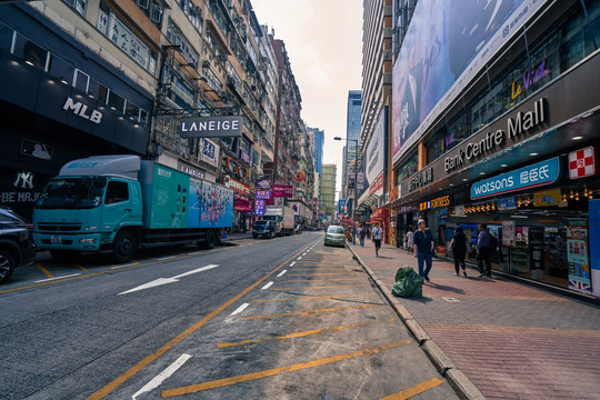 高清香港街景