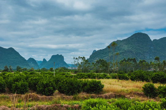 山岭风光