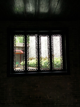 中式建筑花窗