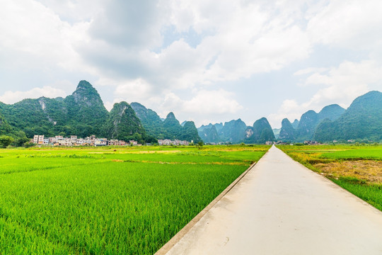 航拍大地