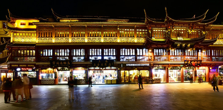 上海城隍庙的松运楼