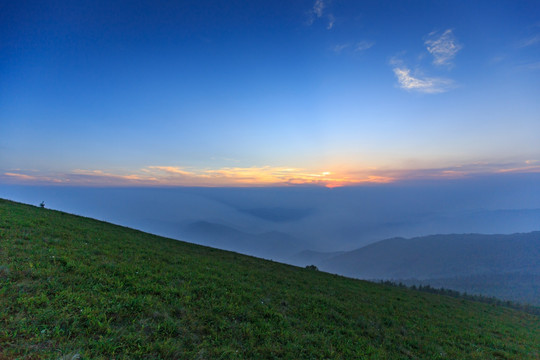 北京延庆海坨山高山草甸