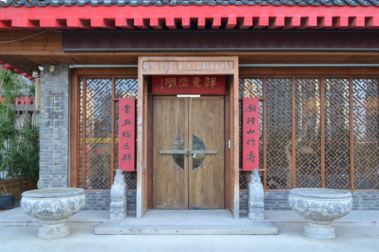 中式大门装修风格