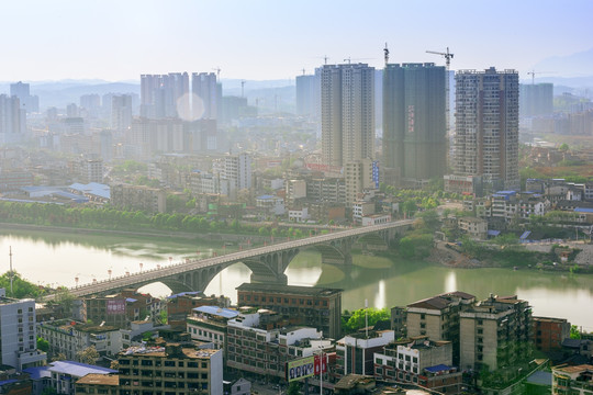 湖南邵阳城市风光