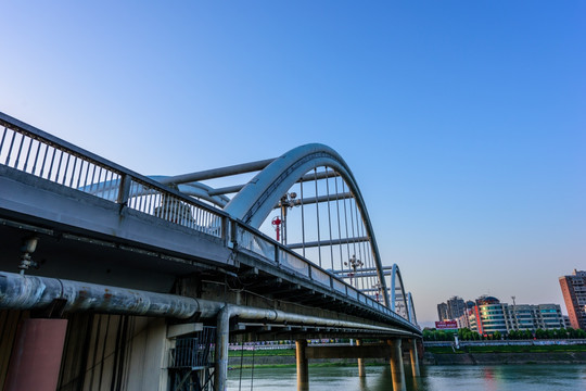 湖南邵阳资江沿岸风景