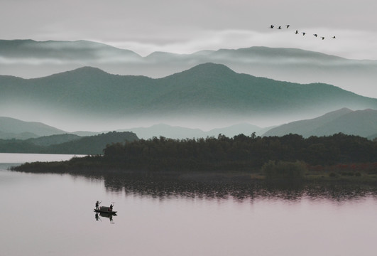 意境山水画