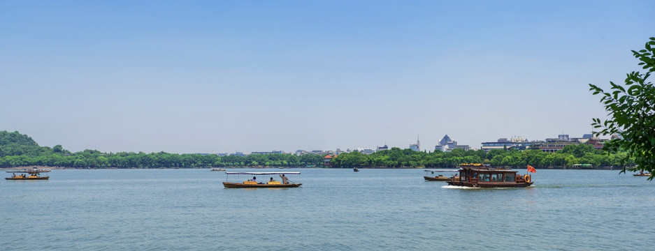 杭州西湖全景