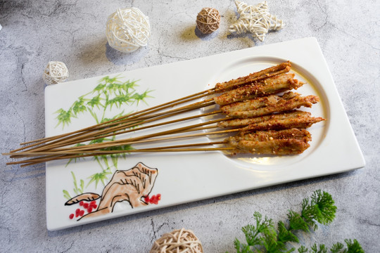炸鸡肉串