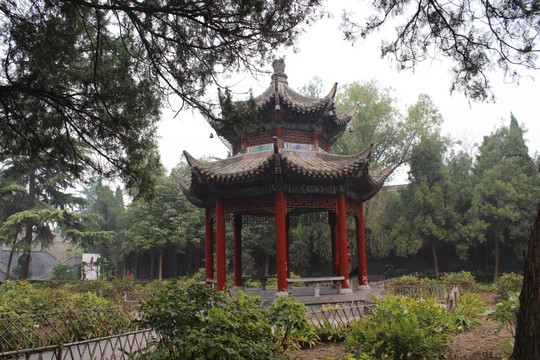 洛阳白马寺亭子