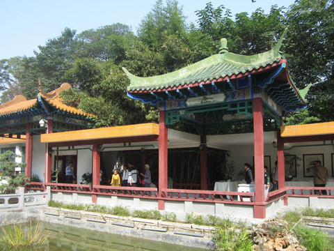 中式建筑亭