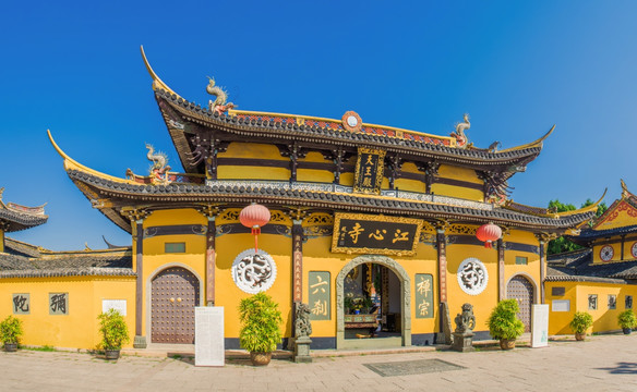 温州江心屿寺庙建筑