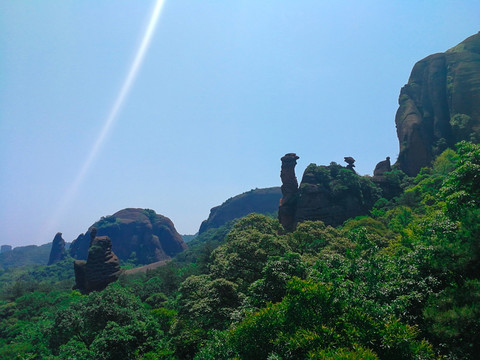 龟峰丹霞地貌