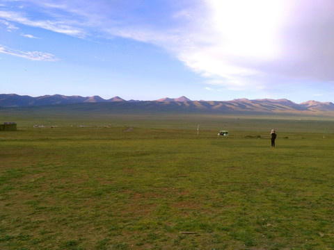 新疆巴音布鲁克草原自然风光