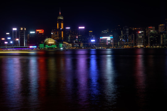 维多利亚港夜景
