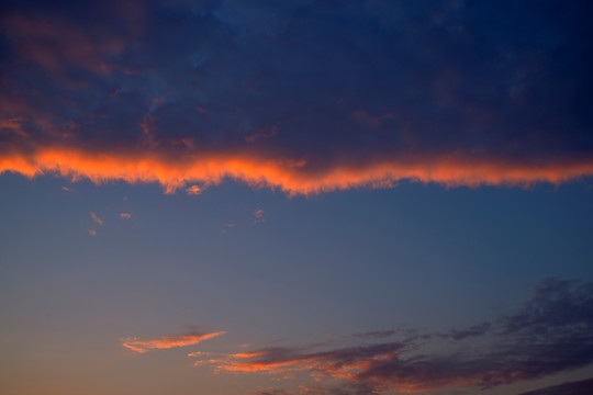 清晨天空