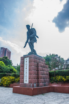 川军抗日纪念碑