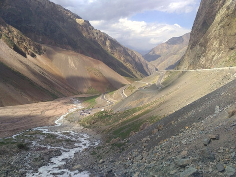 新疆独库公路沿途天瀑景点