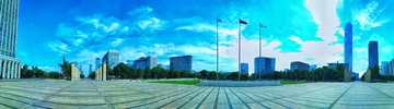 苏州园区广场风景