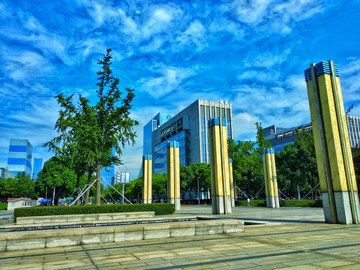 苏州园区广场风景