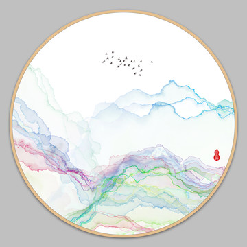 山水画