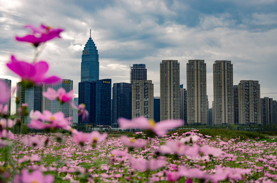 绍兴城市风光