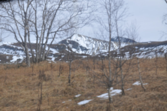 长白山雪山