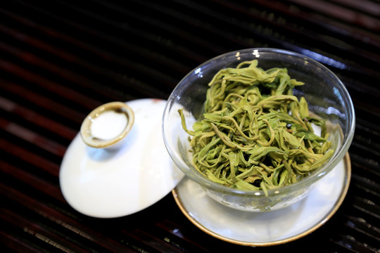绿茶冲泡