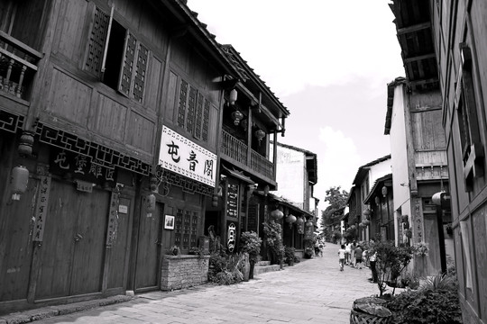 贵州古镇老照片