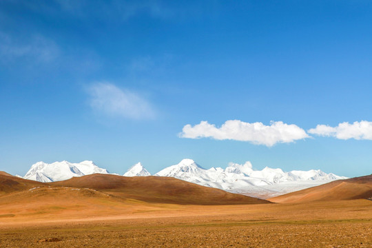 唐古拉山秋景