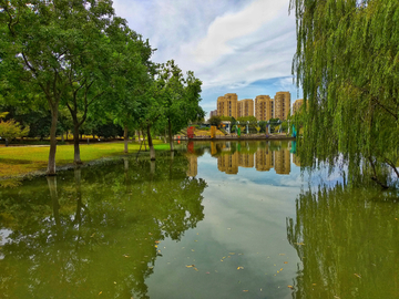苏州白塘湖生态公园风景