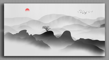 水墨山水