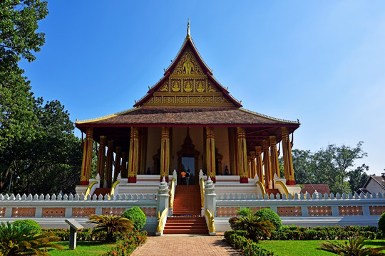老挝千佛寺