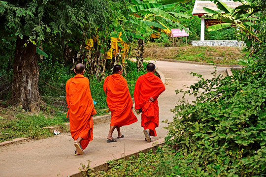 老挝僧人
