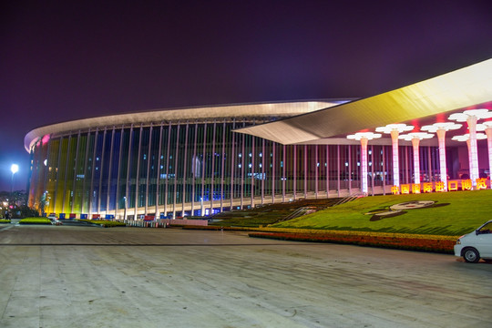 国家会展中心灯光