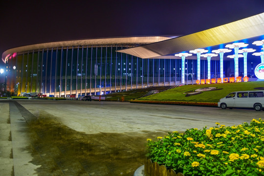 国家会展中心灯光
