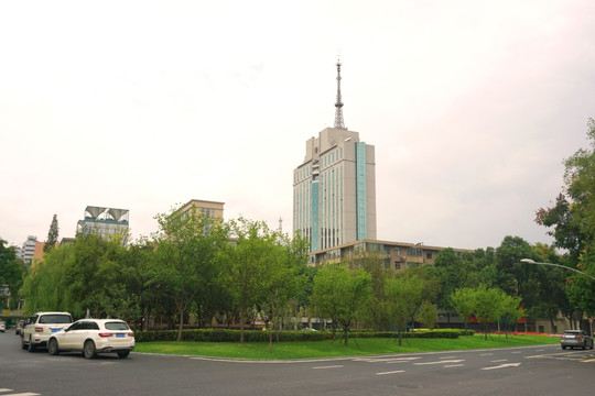 成都人民中路后子门地区街景