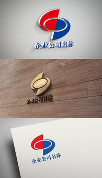 D字母标志LOGO