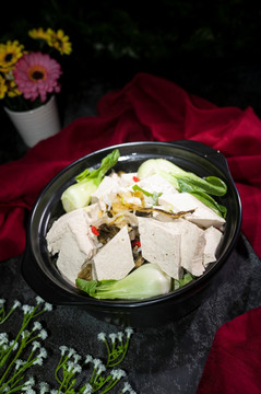砂锅酸菜烩豆腐