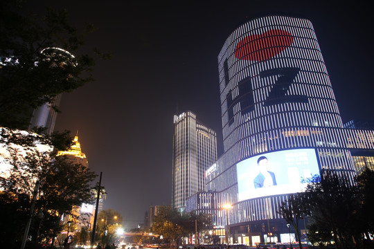杭州城市夜景
