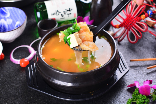 韩式明太鱼汤