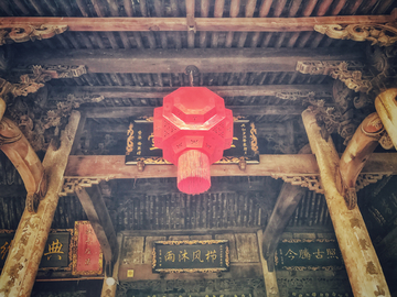 古建筑灯笼