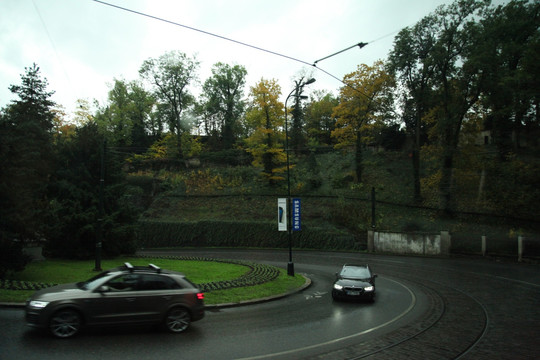 布拉格窗外风景
