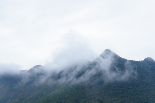 广西南宁上林山峰风光