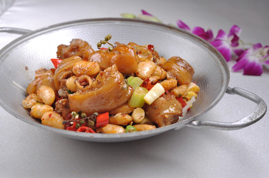 干锅云豆蹄花