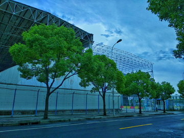 上海街头建筑风景