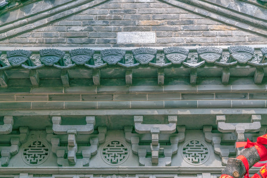 青砖古建筑