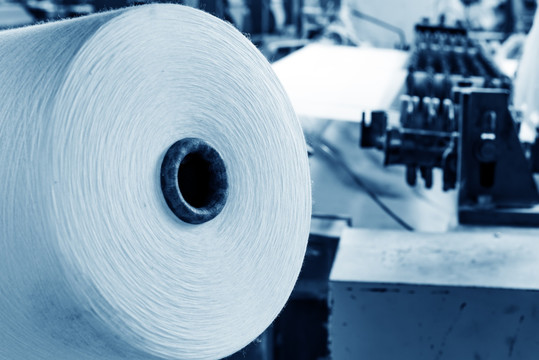 纺织厂的机械和设备