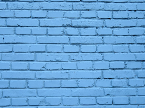 蓝砖墙