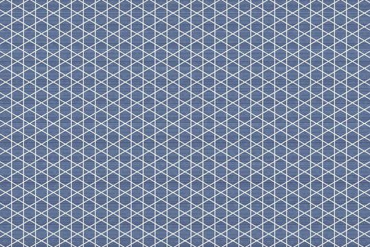 蔚蓝色北欧现代地毯图案